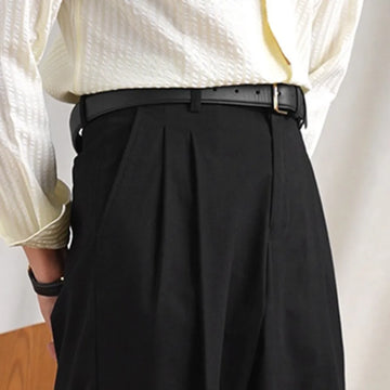 Aidase 3 Solid Color Mens Dress Pants T Erkek Pantolon Moda Masculina Gentleman Luxury Pants British Fashion Korean Men Office Pant aidase-shop